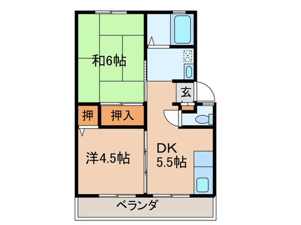 グランシャリオの物件間取画像